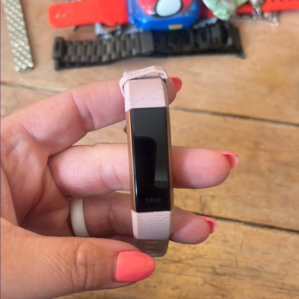 Fitbit Pink Fitness Tracker